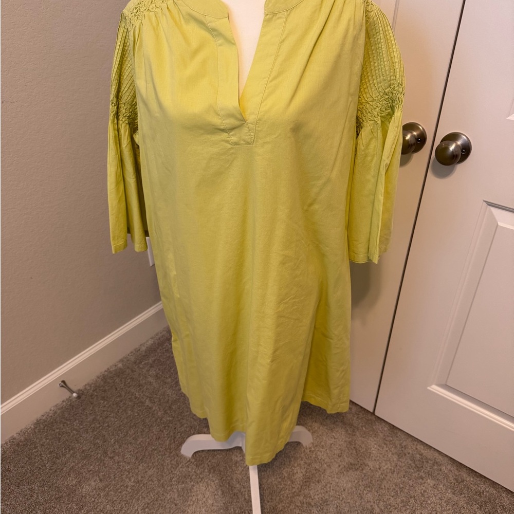 Chico's Light Green Tunic Dress